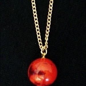 Mars Pendant Necklace
